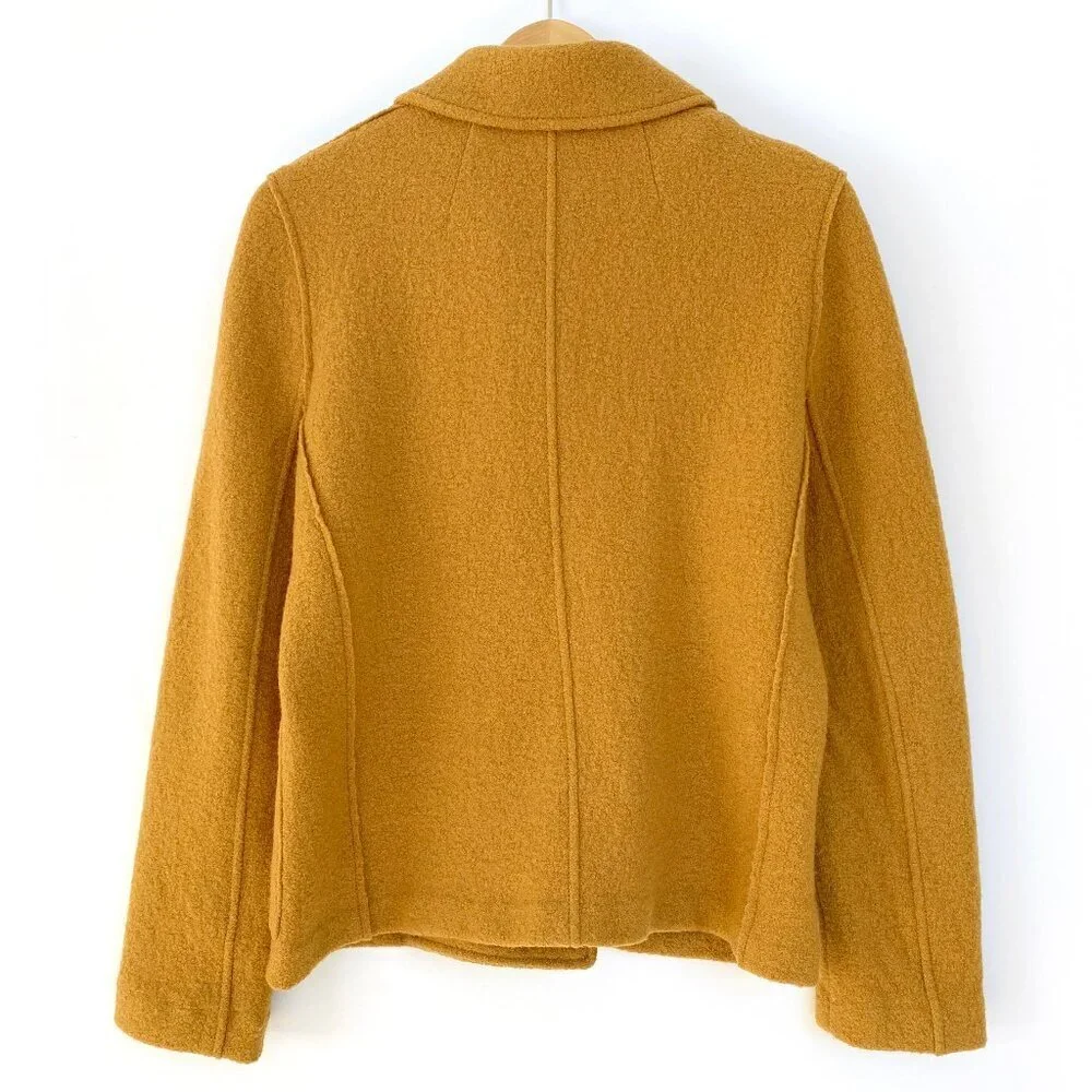 J.Crew Italian Boiled Wool Double Breasted Jacket 6